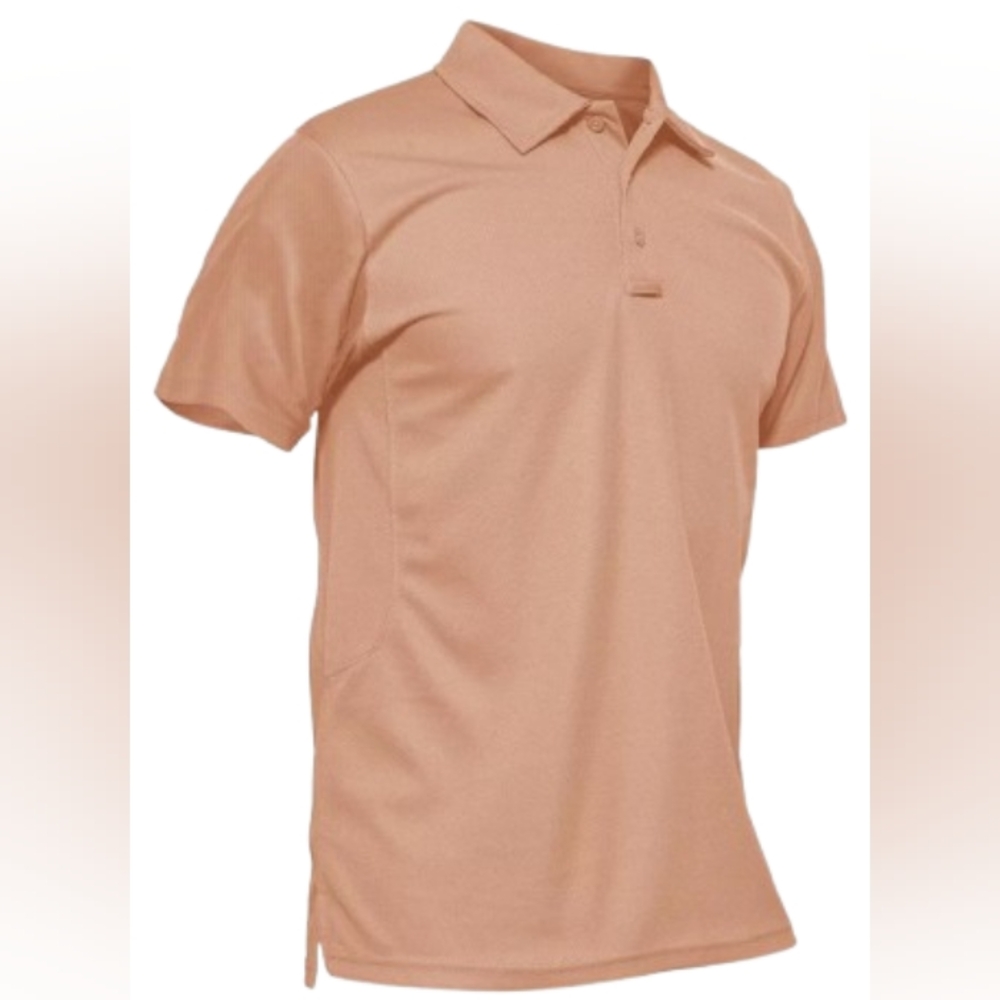 Unbranded Apricot Men's Polo Casual Golf Shirt Sz XL